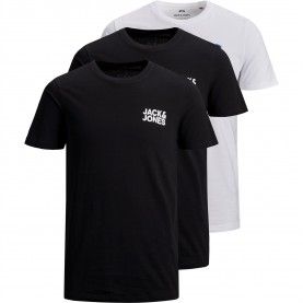 тениска,мъжки,тениски,jack,and,jones,logo,3,pack,t,shirt,blk,nvy,wht