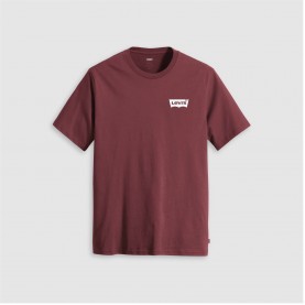 Тениска Levis Icon T-Shirt - Oxblood Red тениска,мъжки,тениски,levis,icon,t,shirt,oxblood,red