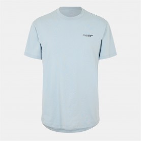 тениска,мъжки,тениски,armani,exchange,t91,logo,t,shirt,blue,u9287