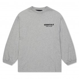 тениска,детски,3/4,панталони,fear,of,god,essentials,essentials,long,sleeved,t,shirt,light,hethr,gry