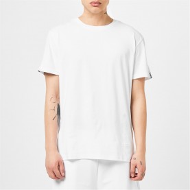 тениска,мъжки,тениски,moschino,men's,bear,logo,tape,regular,fit,t,shirt,white