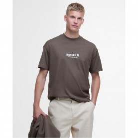 тениска,мъжки,тениски,barbour,international,oversized,formula,t,shirt,brown,br97