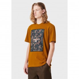 тениска,мъжки,тениски,emporio,armani,front,patch,print,t,shirt,rust