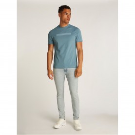 тениска,мъжки,тениски,calvin,klein,structured,embroidery,t,shirt,blue,cfq