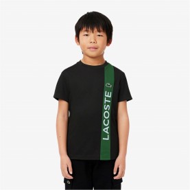 юношеска,тениска,детски,облекла,lacoste,dry,print,branding,t,shirt,juniors,black,gi8