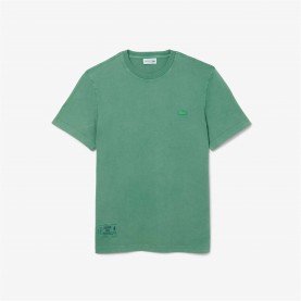 тениска,облекла,на,разпродажба,мъжки,тениски,lacoste,washed,effect,heavy,jersey,t,shirt,green,132
