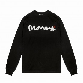 фланелка,с,дълъг,ръкав,детски,тениски,детски,облекла,money,club,long,sleeve,tee,jnr,black