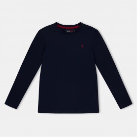 детски,тениски,детски,облекла,farah,denny,t,jn99,blue