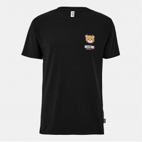 тениска,облекла,на,разпродажба,мъжки,тениски,moschino,small,bear,t,shirt,black
