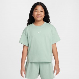 Детска тениска Nike Sportswear Big Kids (Girls) T-Shirt - Steam детска,тениска,детски,тениски,nike,sportswear,big,kids,girls,t,shirt,steam
