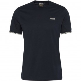 Тениска Barbour International Philip Tipped T-shirt - Navy NY91 тениска,облекла,на,разпродажба,мъжки,тениски,barbour,international,philip,tipped,t,shirt,navy,ny91