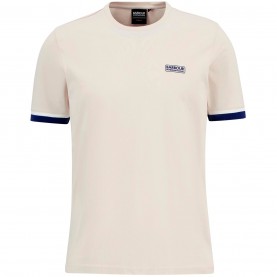 Тениска Barbour International Evan Tipped T-Shirt - Cal White WH52 тениска,мъжки,тениски,barbour,international,evan,tipped,t,shirt,cal,white,wh52