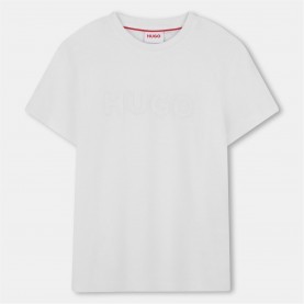 тениска,детски,3/4,панталони,hugo,kids',t,shirt,white,10p