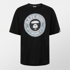 тениска,облекла,на,разпродажба,мъжки,тениски,aape,aape,starbuck,tee,sn52,black