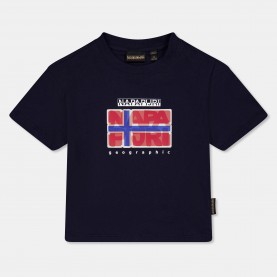 тениска,napapijri,kids,sella,short,sleeve,t,shirt,blue,marine,176