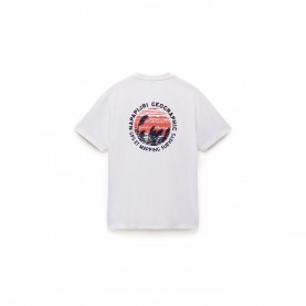 Тениска Napapijri Men's Regular Fit T-Shirt - White Heron тениска,облекла,на,разпродажба,мъжки,тениски,napapijri,men's,regular,fit,t,shirt,white,heron