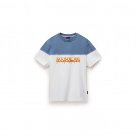 Тениска Napapijri Men's SATURNIA Regular Fit T-Shirt - White Whisper тениска,облекла,на,разпродажба,мъжки,тениски,napapijri,men's,saturnia,regular,fit,t,shirt,white,whisper