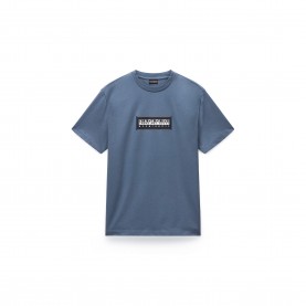 мъжка,тениска,мъжки,тениски,napapijri,nap,box,logo,short,sleeve,t,shirt,mens,stormy,weat,g1y