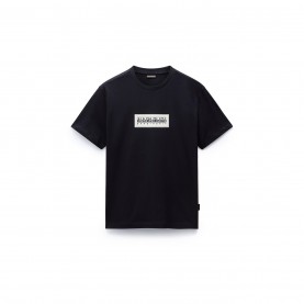 мъжки,тениски,napapijri,s,box,logo,ss,white,whisper,black,041