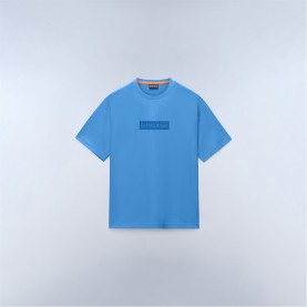 мъжка,тениска,мъжки,тениски,napapijri,nap,box,logo,short,sleeve,t,shirt,mens,blue