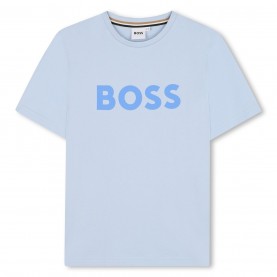 юношеска,тениска,детски,облекла,boss,logo,t,shirt,juniors,prsn,blue,887