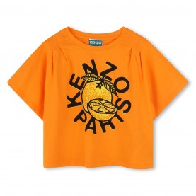 тениска,детски,3/4,панталони,kenzo,kids',logo,t,shirt,orange,423