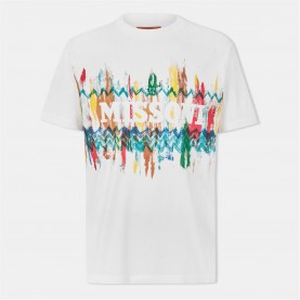 тениска,облекла,на,разпродажба,мъжки,тениски,missoni,colour,art,t,shirt,white,s01g5