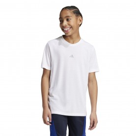 детска,тениска,разпродажба,adidas,детски,тениски,adidas,training,aeroready,t,shirt,kids,white,silver