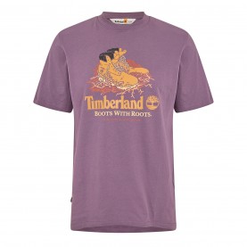 тениска,облекла,на,разпродажба,мъжки,тениски,timberland,men's,front,boot,graphic,regular,fit,t,shirt,vintage,violet