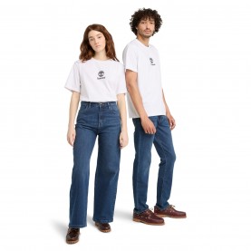 фланелка,с,къс,ръкав,мъжки,тениски,timberland,print,stack,logo,short,sleeve,tee,w,white
