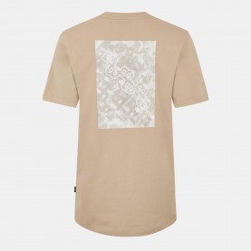 тениска,мъжки,тениски,boss,men,s,htaut,81,black,cotton,t,shirt,light,beige,275
