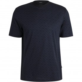 тениска,мъжки,тениски,boss,men,s,hbb,htaut,80,regular,fit,t,shirt,dark,blue,404