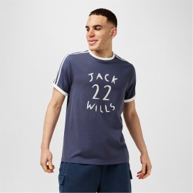 тениска,мъжки,тениски,jack,wills,sleeve,stripe,ringer,t,shirt,night,sky