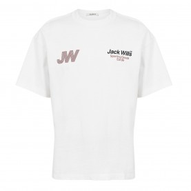 тениска,мъжки,тениски,jack,wills,sporty,initial,t,shirt,white