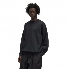 тениска,мъжки,тениски,y3,men's,logo,crew,regular,fit,t,shirt,black