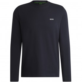 тениска,мъжки,тениски,boss,hbg,long,t,shirt,with,iconic,logo,dark,blue,402