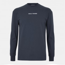 тениска,облекла,на,разпродажба,мъжки,тениски,daily,paper,men's,etype,long,sleeve,t,shirt,odyssey,blue