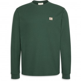 Тениска Calvin Klein Jeans CKJ Waffle WL LS Tee Sn54 - Sycamore LLG тениска,мъжки,тениски,calvin,klein,jeans,ckj,waffle,wl,ls,tee,sn54,sycamore,llg