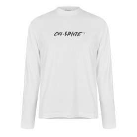 тениска,облекла,на,разпродажба,мъжки,тениски,off,white,men's,long,sleeve,t,shirt,white
