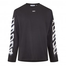 тениска,облекла,на,разпродажба,мъжки,тениски,off,white,men's,long,sleeve,t,shirt,black