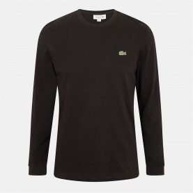 Lacoste Lacoste LS SmllLgo T Sn99 - Black 031 облекла,на,разпродажба,мъжки,тениски,lacoste,lacoste,ls,smlllgo,t,sn99,black,031