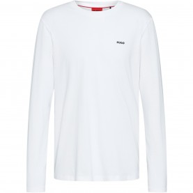 тениска,облекла,на,разпродажба,мъжки,тениски,hugo,derol,long,sleeve,t,shirt,white