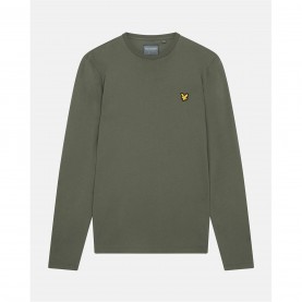 облекла,на,разпродажба,мъжки,тениски,lyle,and,scott,lyle,lng,slve,top,sn99,cactus,green