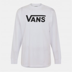 тениска,облекла,на,разпродажба,мъжки,тениски,vans,ls,tshirt,sn53,white,black