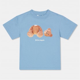 юношеска,тениска,детски,3/4,панталони,palm,angels,junior,bear,t,shirt,blue,4260