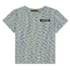 юношеска,тениска,детски,3/4,панталони,missoni,zigzag,t,shirt,juniors,green,100ve