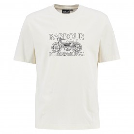 тениска,мъжки,тениски,barbour,international,mens,cowl,motorbike,graphic,t,shirt,whisper,white