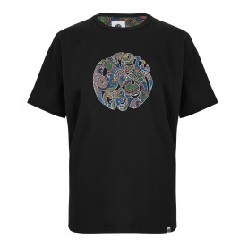 Тениска Pretty Green Mens T-Shirt - Black тениска,мъжки,потници,мъжки,тениски,мъжки,блузи,с,яка,pretty,green,men,s,t,shirt,black