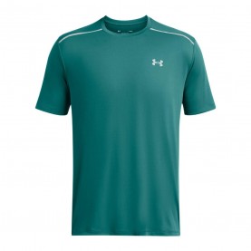 Under Armour Mens Tech Reflective T-Shirt - Green мъжки,блузи,с,яка,мъжки,тениски,мъжки,потници,мъжки,чорапи,under,armour,men,s,tech,reflective,t,shirt,green