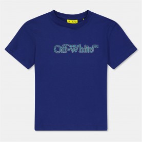 детска,тениска,детски,3/4,панталони,off,white,unisex,kids',logo,t,shirt,blue,4559